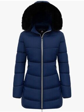 Women's Long Warm Winter Puffer Jacket Lightweight Fashions Down Coats